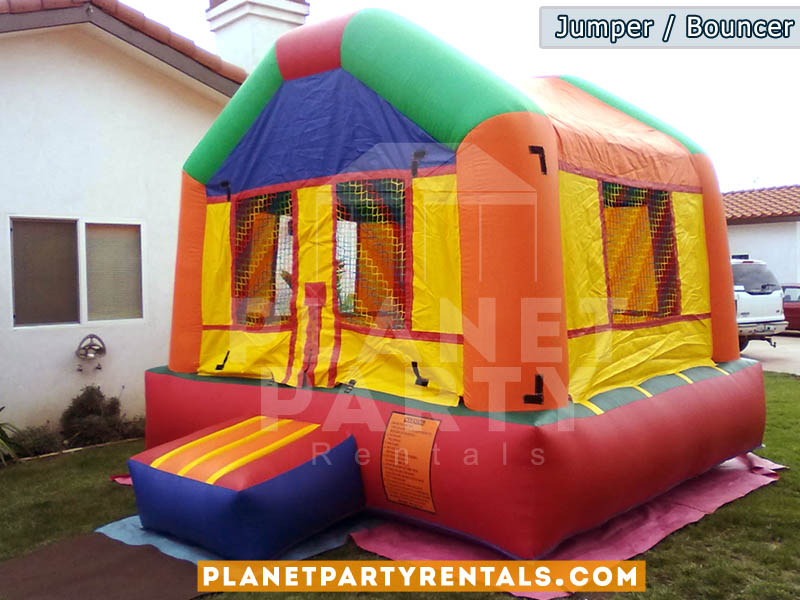 Jumper / Bouncer rental | multicolored jumper | San Fernando Valley Jumper Rentals